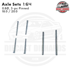 Axle Set: Pin, 0.8 (Staggered: 18.0 / 20.0) Axle Set: Pin, 0.8 (Staggered: 18.0 / 20.0)