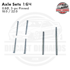 Axle Set: Pin, 0.8 (Staggered: 18.0 / 22.0) Axle Set: Pin, 0.8 (Staggered: 18.0 / 22.0)