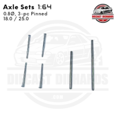 Axle Set: Pin, 0.8 (Staggered: 18.0 / 25.0) Axle Set: Pin, 0.8 (Staggered: 18.0 / 25.0)