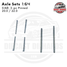 Axle Set: Pin, 0.8 (Staggered: 20.0 / 22.0) Axle Set: Pin, 0.8 (Staggered: 20.0 / 22.0)