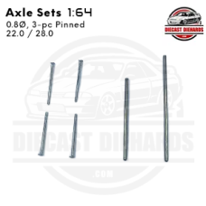 Axle Set: Pin, 0.8 (Staggered: 22.0 / 28.0) Axle Set: Pin, 0.8 (Staggered: 22.0 / 28.0)