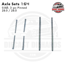 Axle Set: Pin, 0.8 (Matching: 28.0) Axle Set: Pin, 0.8 (Matching: 28.0)