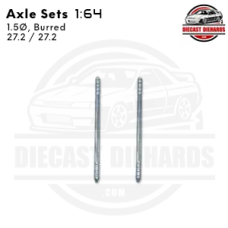 Axle Set: Burred, 1.5 (Matching: 27.2) Axle Set: Burred, 1.5 (Matching: 27.2)