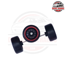 Work Emotion ZR10 (Matching: 10.8), Redline (Black) Work Emotion ZR10 (Matching: 10.8), Redline (Black)