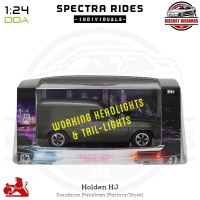Holden HJ Sandman Panelvan, Spectra Ride (Licorice) [1:24]
