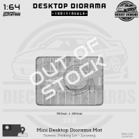 Parking Lot, Taiwan - Luoyang [Mini Desktop Diorama Mat]
