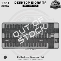 Parking Lot, Japan [XL Desktop Diorama Mat]