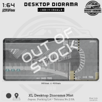 Parking Lot, Japan - Tatsumi No.2 PA [XL Desktop Diorama Mat]