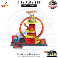 Super Loop Fire Station: Hot Wheels City Play Set Super Loop Fire Station: Hot Wheels City Play Set